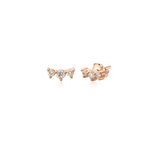 Per Diem Stud Diamond Earrings